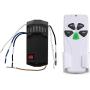 Universal Ceiling Fan Remote Control Kit, Replacement for Hunter/Harbor Breeze/Hampton Bay/Honeywell/Litex, with Receiver, 3-Speed, Light Dimmer, Replace FAN-53T 2AAZPFAN-53T FAN-11T KUJCE9103 UC7030T