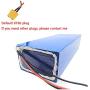 Jieoto 72V 20Ah 30Ah 40Ah Lithium Battery Electric Motorcycle Rechargeable Lithium Battery Pack for Electric Tricycle Replace LiFePO4 Battery Electric Scooter(with Charger+ XT60 Plug)