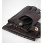 YISEVEN Womens Motorcycle Driving Fingerless Leather Gloves Unlined