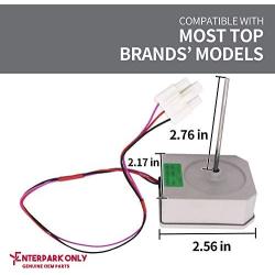 ENTERPARK 4681JB1029A Evaporator Fan Motor for Whirlpool Refrigerator for LG Replace EAU60694507 AP5602357