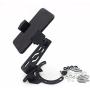 HK Moto- Motorcycle Camera/GPS/Cell Phone/Radar Tank Mount with Holder Compatible with Motorcycles - All Years with Traditional Gas caps