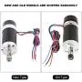 WS55-22 ER11 Brushless Spindle Motor, CNC Spindle + Drive + Power Supply + Fixed Clamp 500W, Motor Drive Controller