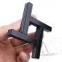 Waterproof Neodymium Bar Magnets with Epoxy Coating, Powerful Permanent Rare Earth Magnets, with Double-Sided Adhesive - 60 x 10 x 3mm, Pack of 12