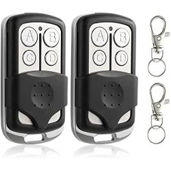 Replacement for LiftMaster 373LM Chamberlain 950CD 953CD Sears Craftsman 139.18191 139.53753 Keychain Garage Door Opener Remote,Compatible with Purple Learn Button,315MHZ,2 Pack
