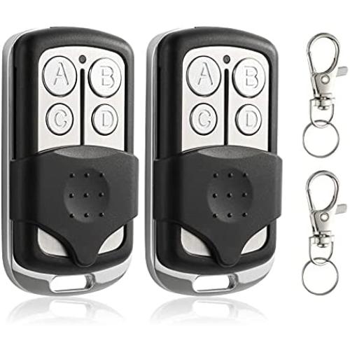Replacement for LiftMaster 373LM Chamberlain 950CD 953CD Sears Craftsman 139.18191 139.53753 Keychain Garage Door Opener Remote,Compatible with Purple Learn Button,315MHZ,2 Pack