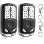 Replacement for LiftMaster 373LM Chamberlain 950CD 953CD Sears Craftsman 139.18191 139.53753 Keychain Garage Door Opener Remote,Compatible with Purple Learn Button,315MHZ,2 Pack