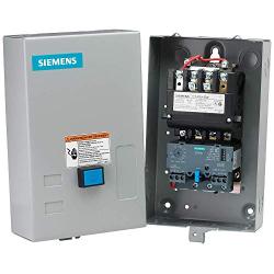 Siemens 14CUD32BA Heavy Duty Motor Starter, Solid State Overload, Auto/Manual Reset, Open Type, NEMA 1 General Purpose Enclosure, 3 Phase, 3 Pole, 0 NEMA Size, 5.5-22A Amp Range, A1 Frame Size, 110-120/220-240 at 60Hz Coil Voltage