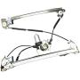 Front Passenger Side Power Window Regulator with Motor Assembly for Ford F-150 2004-2008 (Standard or Crew Cab)