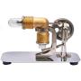 Sunnytech Mini Hot Air Stirling Engine Motor Model Educational Toy Kits Electricity HA001