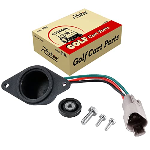 Roykaw Club Car IQ Speed Sensor 48 Volt with High Speed Magnet for DS & Precedent 2004-up Golf Cart W/ADC Motor Replaces # 102704901 102265601