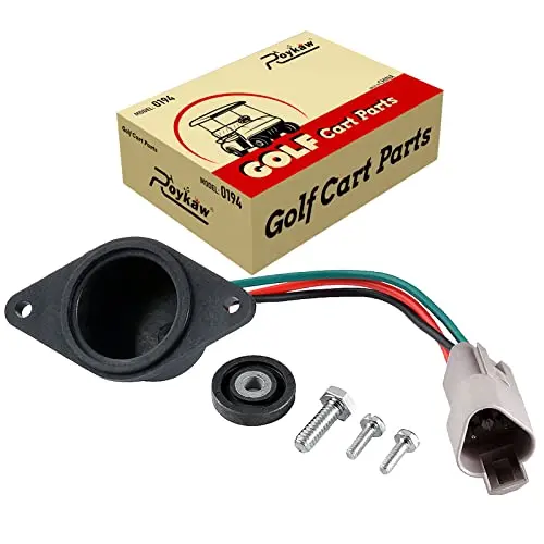 Roykaw Club Car IQ Speed Sensor 48 Volt with High Speed Magnet for DS & Precedent 2004-up Golf Cart W/ADC Motor Replaces # 102704901 102265601