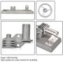 Metal DIY Stirling Model, Hot Air Stirling Engine Education Toy Electricity Power Generator Model for Kids Student