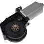 Dorman 742-250 Power Window Motor Compatible with Select Models , Black