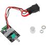 SEWACC DC Motor Controller (PWM) 1203BB 6V 12V 24V 3A 80W Adjustable Reversible Motor Driver Switch