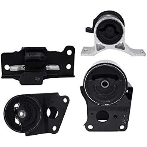 ENA Engine Motor and Trans Mount Set of 4 Compatible with Nissan 2004 2005 2006 2007 2008 2009 Quest 2004 2005 2006 Maxima Altima 3.5L Auto Transmission Replacement for A7349 A7348 A7358 A7351