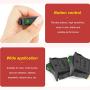 QCQIANG 2PCS AC 16A 250V 20A 125V Rocker Switch with Green LED Light, Rocker Button Switch for Cars, Motorcycles, Vacuum Cleaners