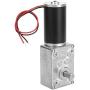 DC 12V Gear Motor High Torsion Speed Reduce Electric Gearbox Motor Reversible Worm Gear Motor 8mm Shaft (12V 50RPM)