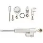 FXCNC Motorcycle CNC Steering Damper Stabilizer Buffer Control Bar With Mounting Bracket Kit Full Set Compatible with YZF R6 (not Race) 2006-2020, YZF R1 2006-2016