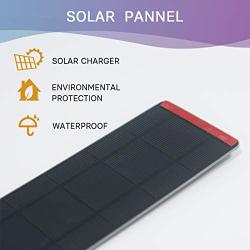 Solar Panel + USB Charging Monitor