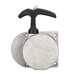 Pull Start Starter, Alloy Pull Start Starter Kit Fit for 49cc 50cc 60cc 66cc 70cc 80cc 2-Stroke Motorized Bicycles