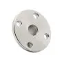 Luomorgo 7mm/0.28 inch Metal Flange Shaft Coupling Rigid Flange Coupling Motors Guide Shaft Axis Bearing 2pcs