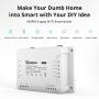 SONOFF 4CH R3 Smart Switch,4 independently Channel WiFi Remote Time Switch, LAN Control, Inching/Self -locking Mode, Works with Alexa,& Google Home Assistant