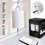 LjlifArt Hanging Display Motor with Remote Battery Operated 20 RPM Rotating Motor for Wind Spinner Mobile Yard Decor Hanging Ornaments Garden Sculptures-Medium Speed