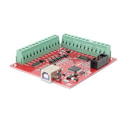 CNC USB100Khz Break Out Board Support Stepper Motor Drive Servo Drive Red MACH3