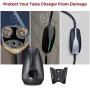 BougeRV Charger Holder with Chassis Bracket for Tesla Model 3 Model Y Model X Model S Charging Cable Organizer for Tesla Gen 1 & 2 Mobile Charger