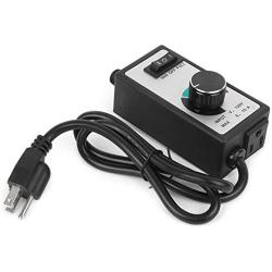 Variable Vent Fan Speed Adjuster 1800W Inline Duct Fan Speed Controller Variable Fan Speed Controller for Inline Fan Exhaust US Plug 110V(1Meter Cable)