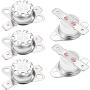 uxcell KSD301 Thermostat 175°C/347°F 10A Normally Closed N.C Adjust Snap Disc Temperature Switch for Microwave,Oven,Coffee Maker 5pcs