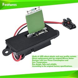 Engine Dancer 973-409 Manual AC Controls Fan Blower Motor Resistor with Harness Compatible with Chevy GMC Cadillac 1999-2006 Silverado 1500 Sierra 1500, 2000-2002 Tahoe Yukon, 2002-2005 Escalade