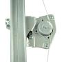 SHOWSEN 741-389 Rear Passenger Power Window Regulator W/Motor Fit 2007-2013 GMC Sierra 2007-2013 Silverado