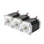 STEPPERONLINE 3PCS Nema 23 CNC Stepper Motor 2.8A 269oz.in 76mm Bipolar for Hobby CNC Kit