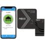 NEXX Door NXG-200 Smart WiFi Remotely Control Existing Garage Opener with App, Compatible with Amazon Alexa, Google Assistant, No Hub Required, Black