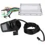 Fabater E-Bike Controller, 500w Waterproof Motor Speed Controller Brushless Controller Kit with LCD Display Panel, Electrical Motor Control Box for Electric Bicycle, E-Bike, Scooter(48V)