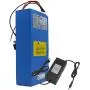Pack de batteries Lithium 60V 18AH/20AH étanche en PVC pour vélos électriques, scooters, motos électriques, véhicules de patrouille, ATVs et gyrophores, avec chargeur. Pack de batteries Lithium 60V 18AH/20AH étanche en PVC pour vélos électriques, scooters, motos électriques, véhicules de patrouille, ATVs et gyrophores, avec chargeur.