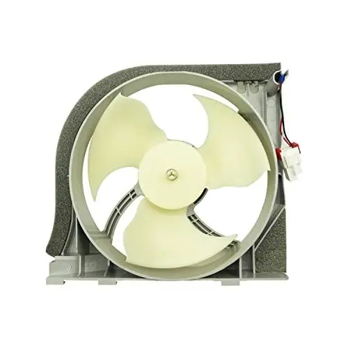 DA97-15765A DA97-15765C Refrigerator Condenser Fan Motor Assembly, DA97-12842A Compatible with Samsung Such as RH22H9010SR, RF23HTEDBSR, RF263BEAEBC, RF24FSEDBSR, RH25H5611BC