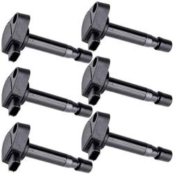 cciyu Pack of 6 Ignition Coils compatible for Honda for Accord Odyssey for Acura CL TL RL Vue 3.0L 3.2L 3.5L V6 UF242 C1221