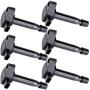 cciyu Pack of 6 Ignition Coils compatible for Honda for Accord Odyssey for Acura CL TL RL Vue 3.0L 3.2L 3.5L V6 UF242 C1221