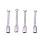 20PCs MEIMRSHLY Speed Measuring Motor Carbon Brush,Motor Small Motor Carbon Brush is Suitable for KONE Elevator Speed Measuring Motor 4 * 6 * 11mm