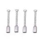 20PCs MEIMRSHLY Speed Measuring Motor Carbon Brush,Motor Small Motor Carbon Brush is Suitable for KONE Elevator Speed Measuring Motor 4 * 6 * 11mm