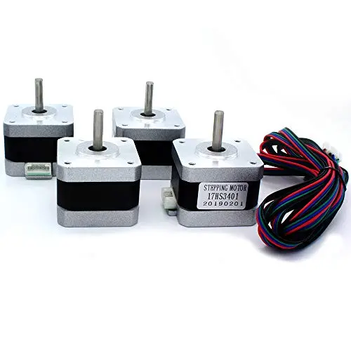 Kit de 4pcs Moteur Électromagnétique Bipolaire à Pas à Couple Élevé NEMA17 par MOTOU Kit de 4pcs Moteur Électromagnétique Bipolaire à Pas à Couple Élevé NEMA17 par MOTOU