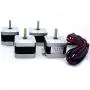 Kit de 4pcs Moteur Électromagnétique Bipolaire à Pas à Couple Élevé NEMA17 par MOTOU Kit de 4pcs Moteur Électromagnétique Bipolaire à Pas à Couple Élevé NEMA17 par MOTOU