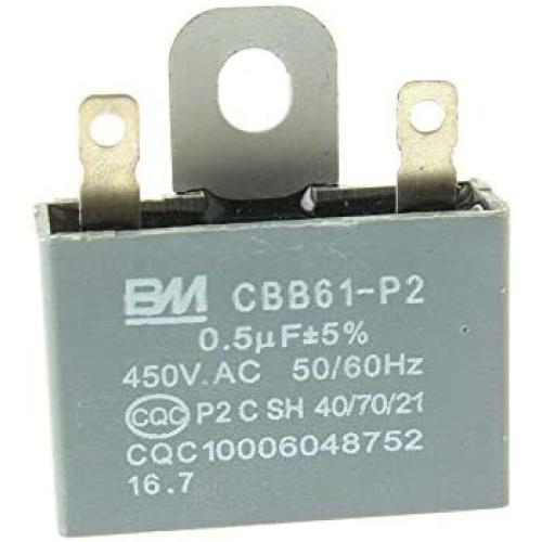 CBB61 450V 0.5uF Ceiling Fan Motor Running Starting Capacitor