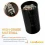 Canamax Premium 270-324 Mfd uF 110-125VAC Round Motor Start Capacitor 50/60 Hz AC Electric - Exact Fit for OEM Single Phase Motor Capacitors Condenser Straight Cool or Heat Pump Air Conditioner
