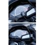 Motorcycle Gear Indicator for Honda CBR CB500X CB400SF CB650F CB1300 CBR600RR CB1000R Cb650r VFR800 Motorbike LED Display Waterproof (Orange)