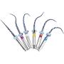 6Pcs S1-F3 Endodontics Files Heat Acticated NiTi Engine Use Super Rotary File 21mm/25mm Endo Root Canal File (25mm)