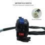 SHENTIANWEI 22mm 7/8 motorcycle switch motorcycle speaker button turning signal light start switch hand put electric controller (Color : Black)