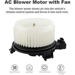 HVAC Blower Motor Assembly 700215 Compatible with 2010-2018 Toyota 4Runner Replacement Blower Assembly